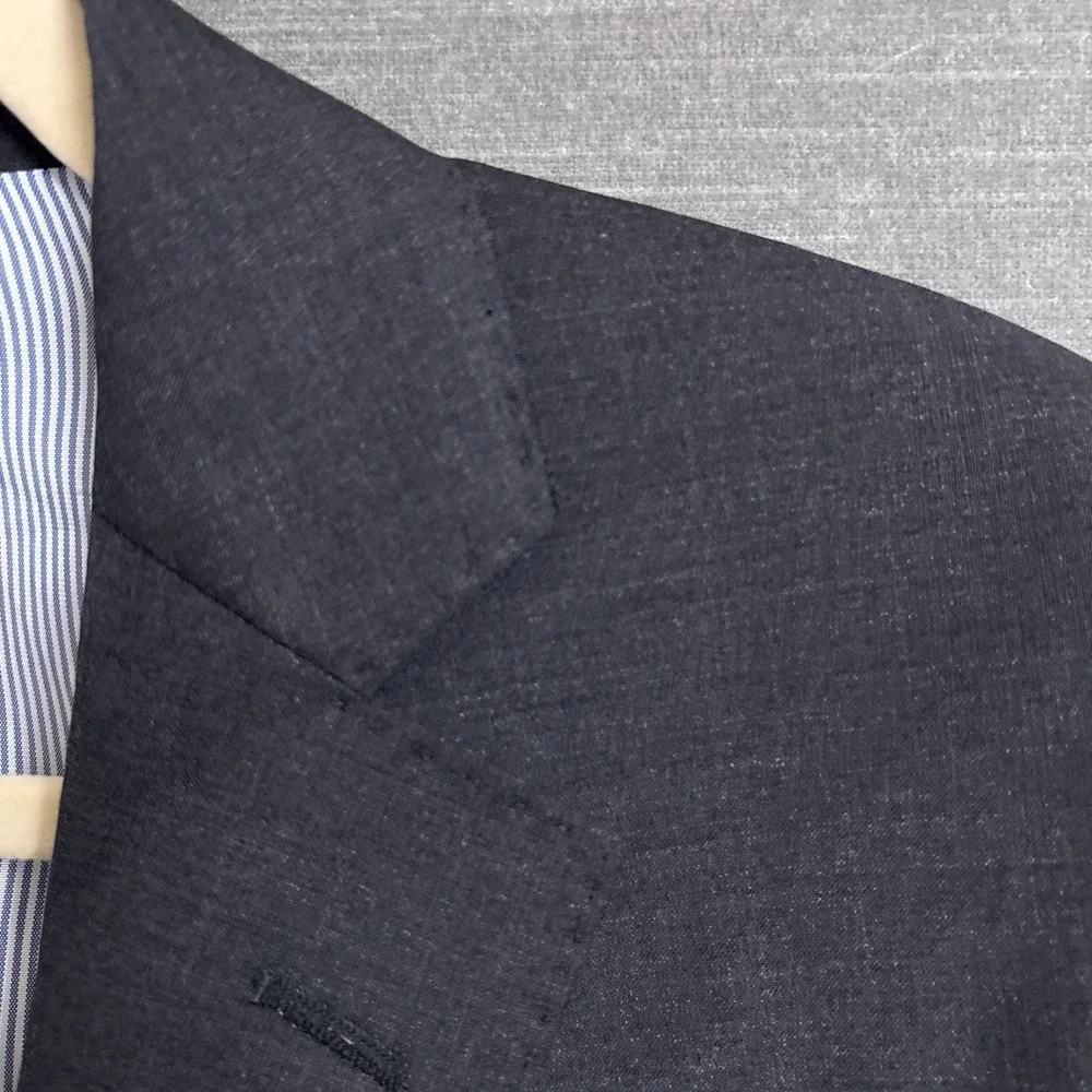 Brooks Brothers Sport‎ Coat 46R Gray Explorer Regent Blazer Classic Business